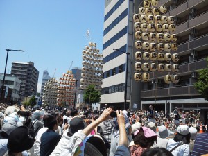 六魂祭　竿燈